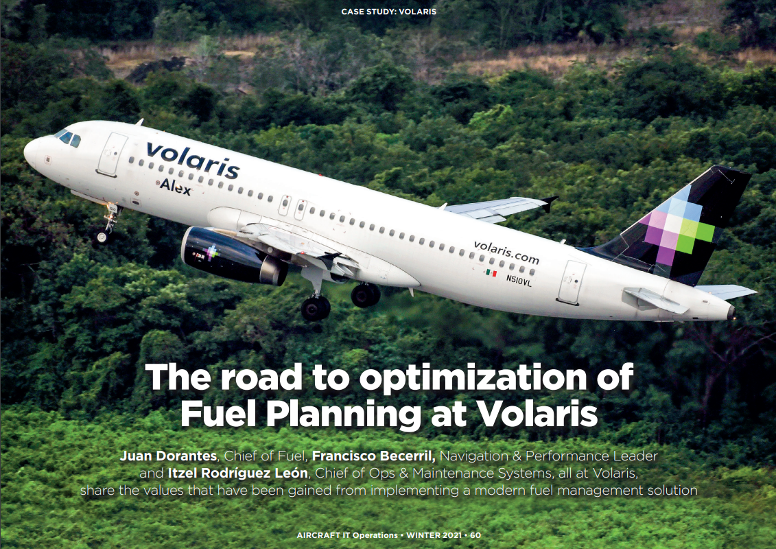 The Road to Optimization of Fuel Planning at Volaris StorkJet