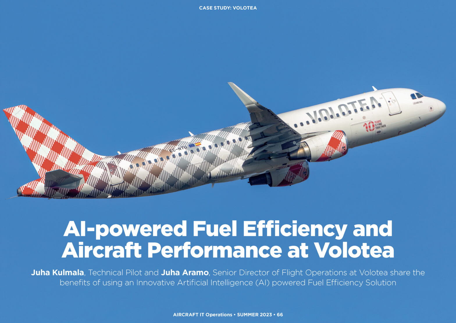 Case Study: AI-powered Fuel Efficiency and Aircraft Performance at Volotea